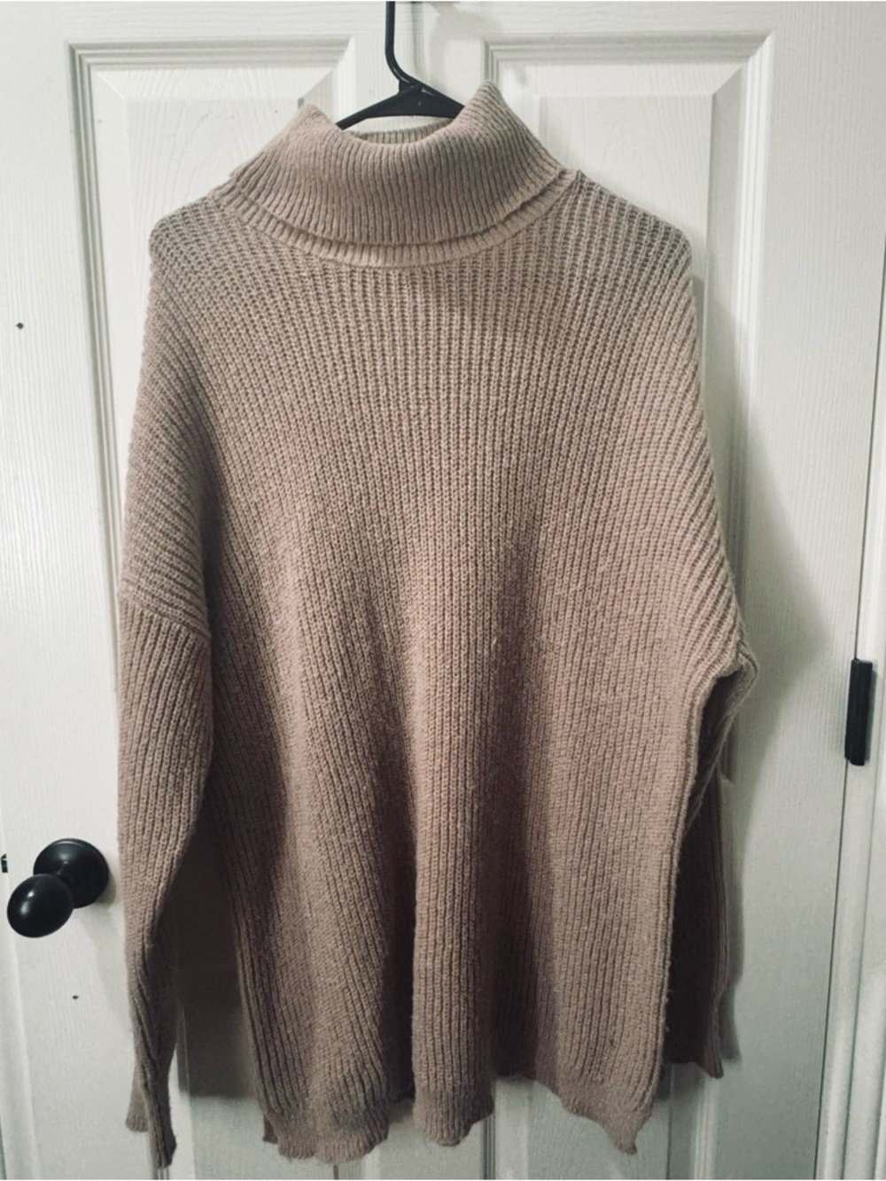 Maurices Brand Cozy Knit Oversized Turtleneck Sweater | Size Large - Picture 2 of 4